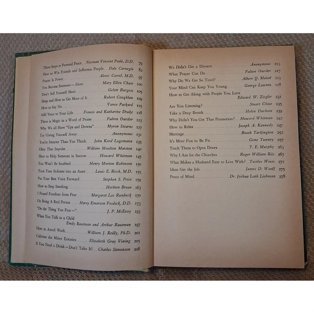 Getting the Most Out of Life 1955 Readers Digest Association Vintage Hardcover